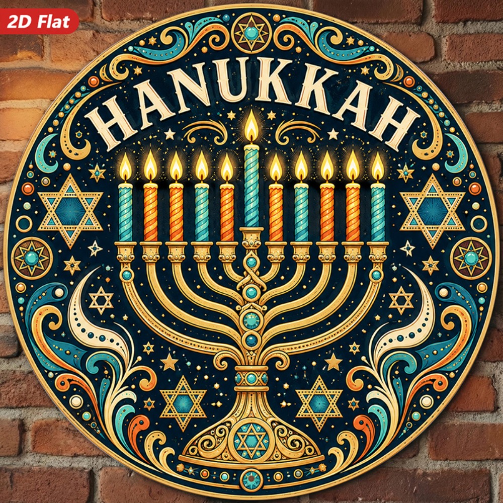 Art & Craft Kids Toys - CIFBUY Elegant Hebrew Aluminum Wall Art