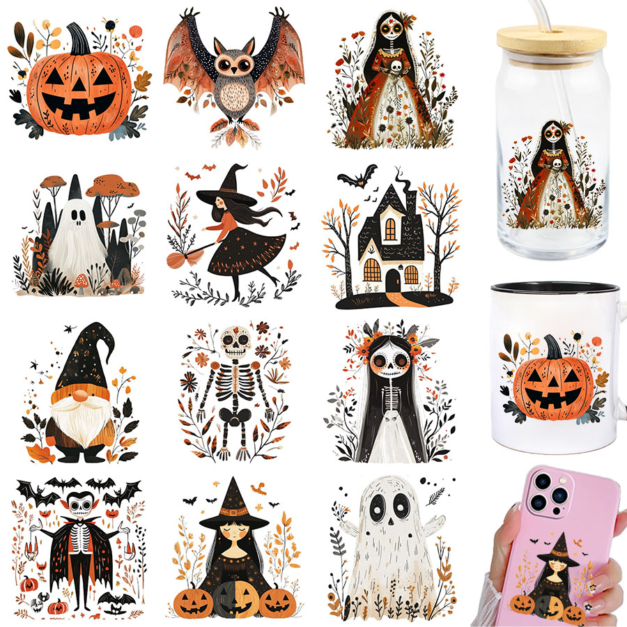 2pcs Nordic Autumn Folk Art Ha - Art Craft Cup ulasan dan harga