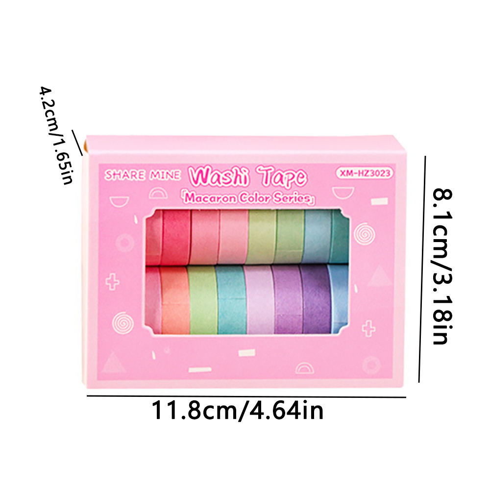 20 Roll Washi Tape Set Diamond - Washi Tape Rolls ulasan dan harga