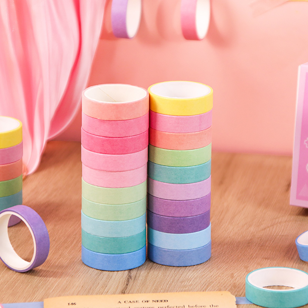20 Roll Washi Tape Set Diamond - Washi Tape Rolls ulasan dan harga