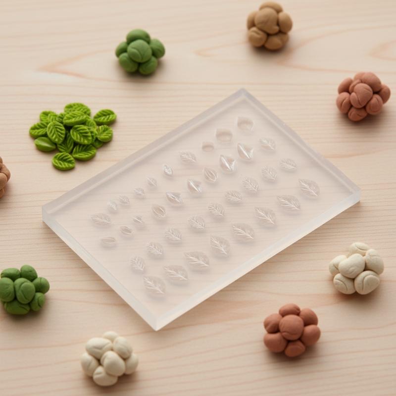 3D Mold Silicone Nail Art Deco - Art Craft Leaves ulasan dan harga