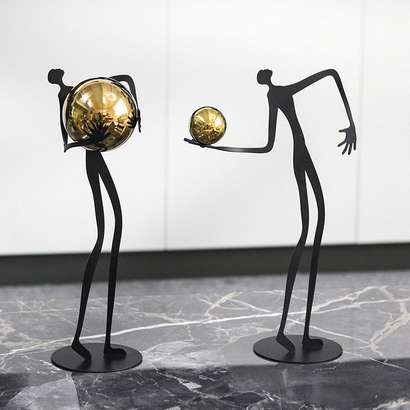 Modern Art Ball-Holding Charac - Art Craft Hotel ulasan dan harga