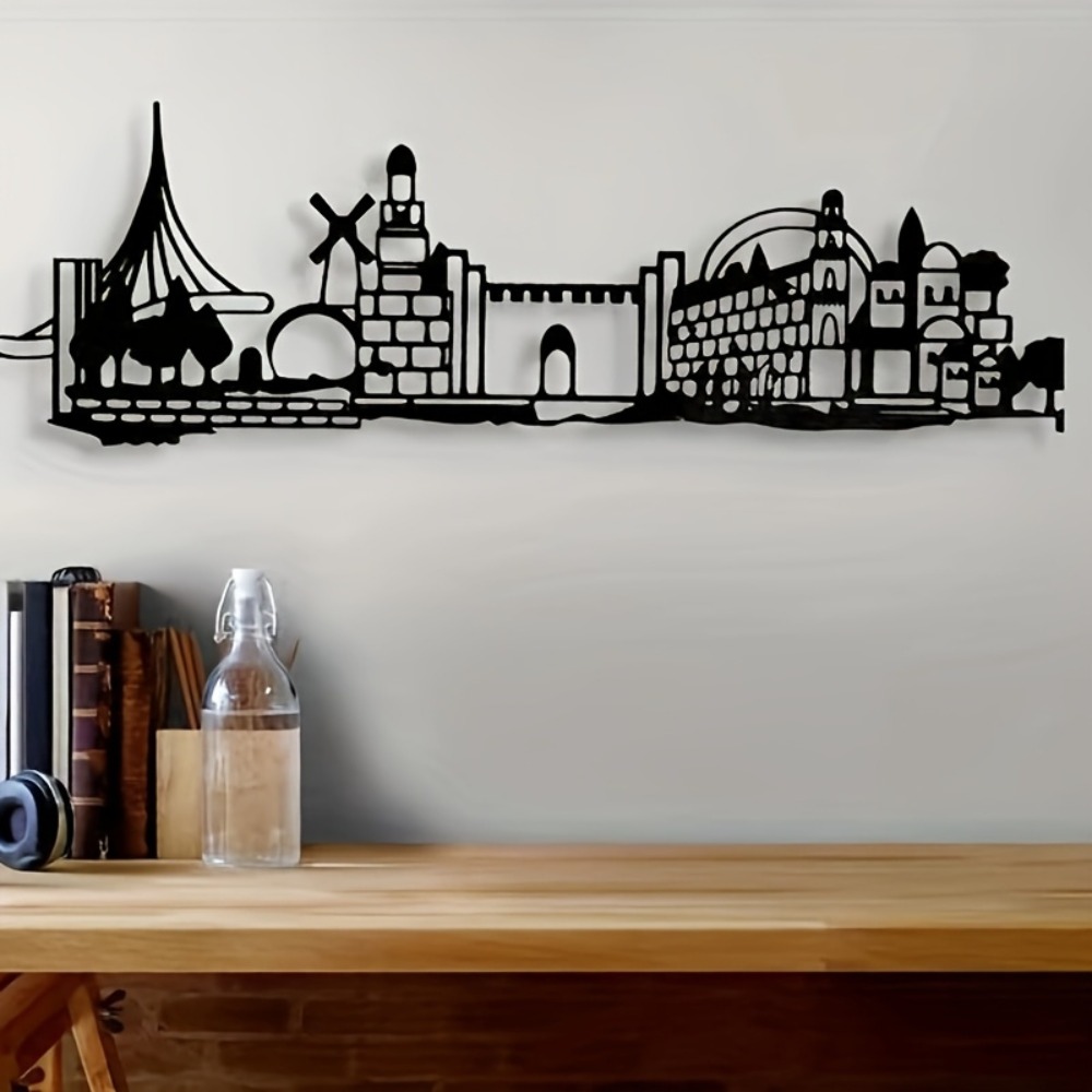CIFBUY Metal Wall Art Jerusale - Art & Craft Kids Toys ulasan dan harga