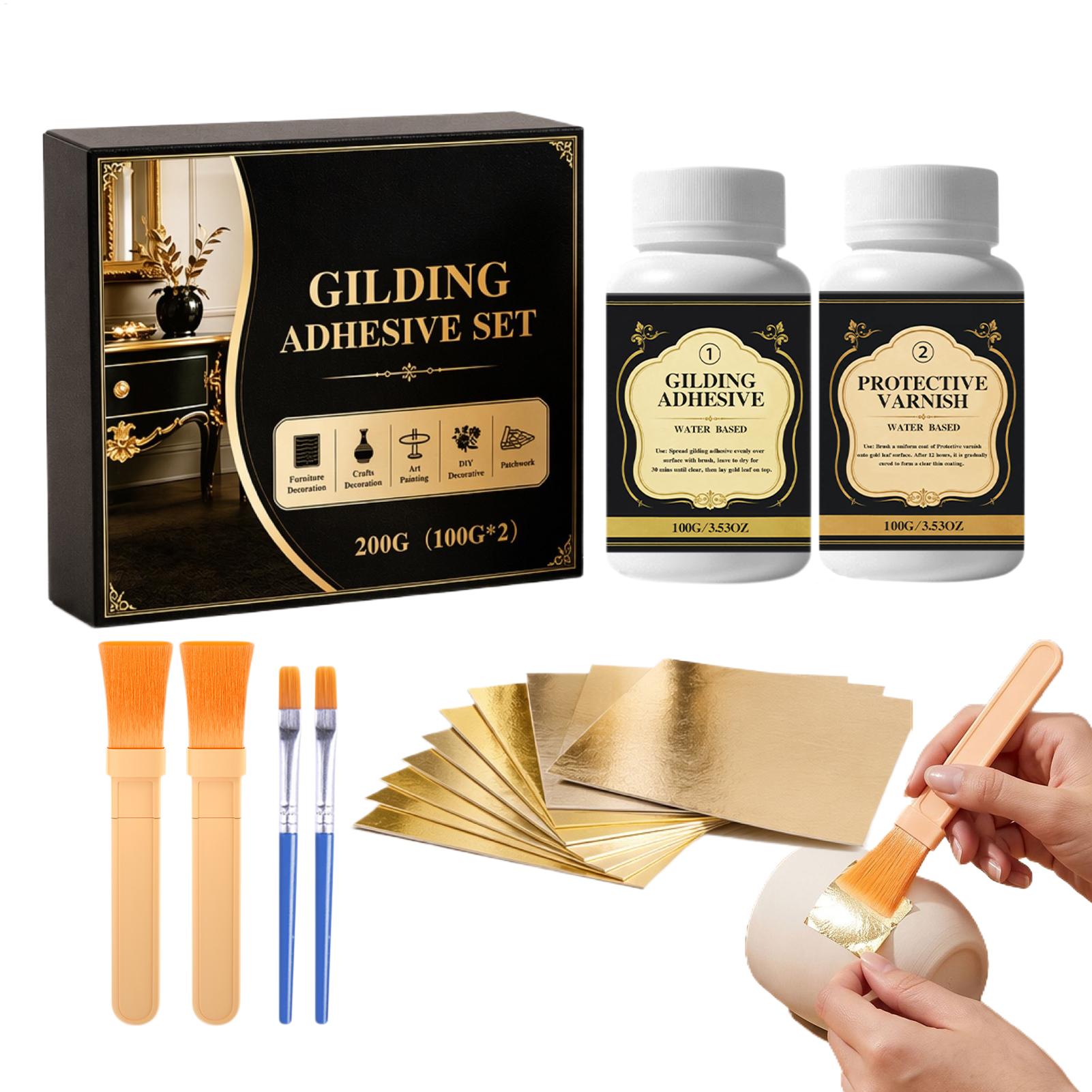NEW Gilding Adhesive Water-Bas - Art Craft Leaves ulasan dan harga