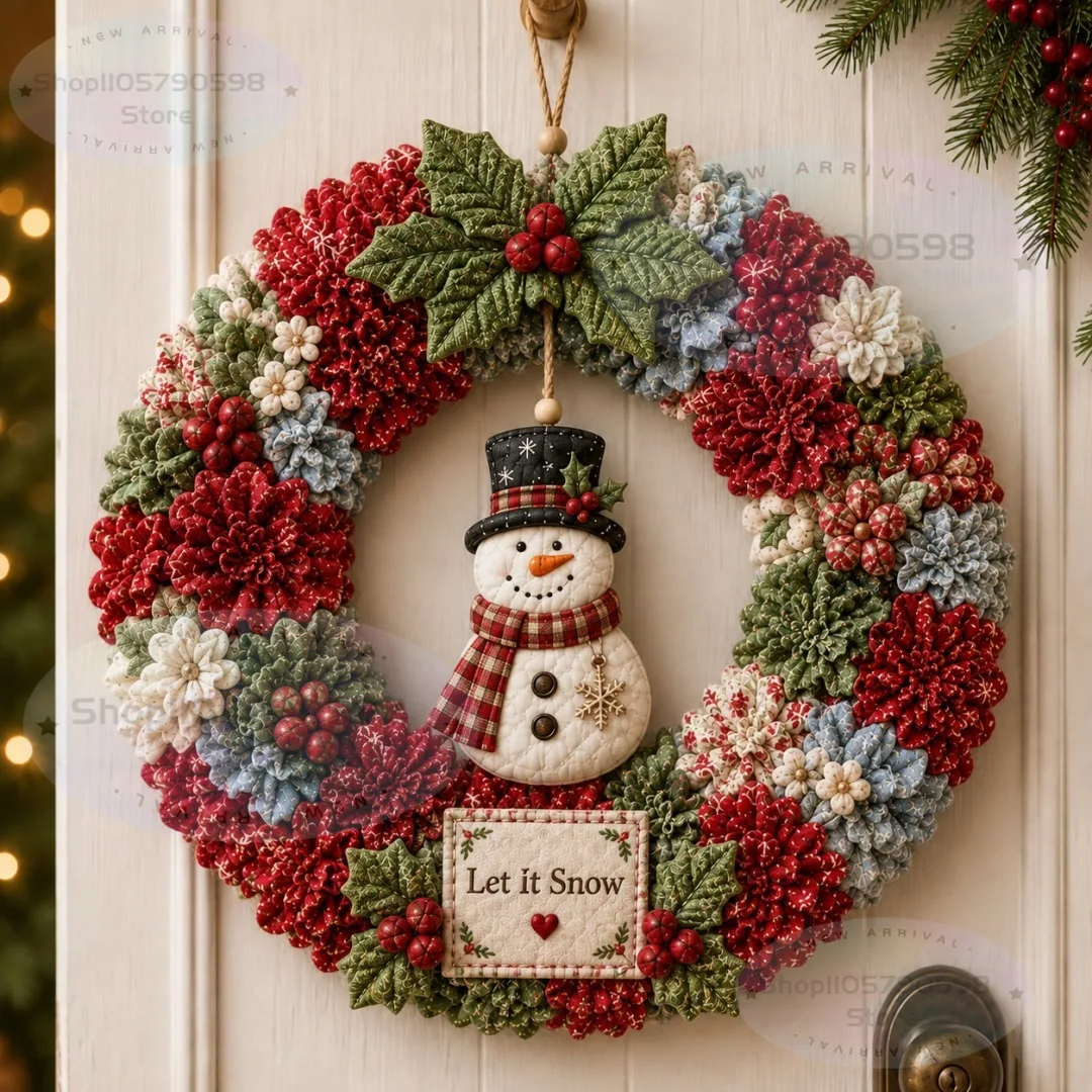 2026 3D Fabric Poke Wreath DIY - Art Crafting ulasan dan harga