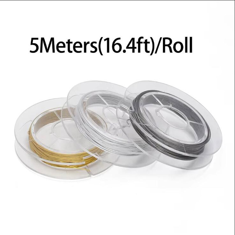 5M/roll 7-Strand Bead String W - Art Craft Wire ulasan dan harga