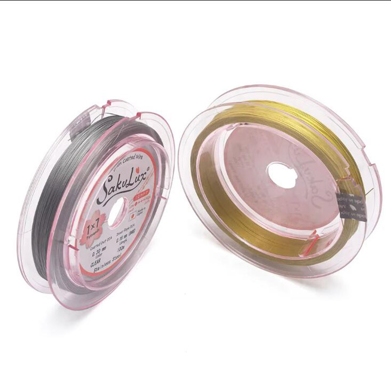 5M/roll 7-Strand Bead String W - Art Craft Wire ulasan dan harga