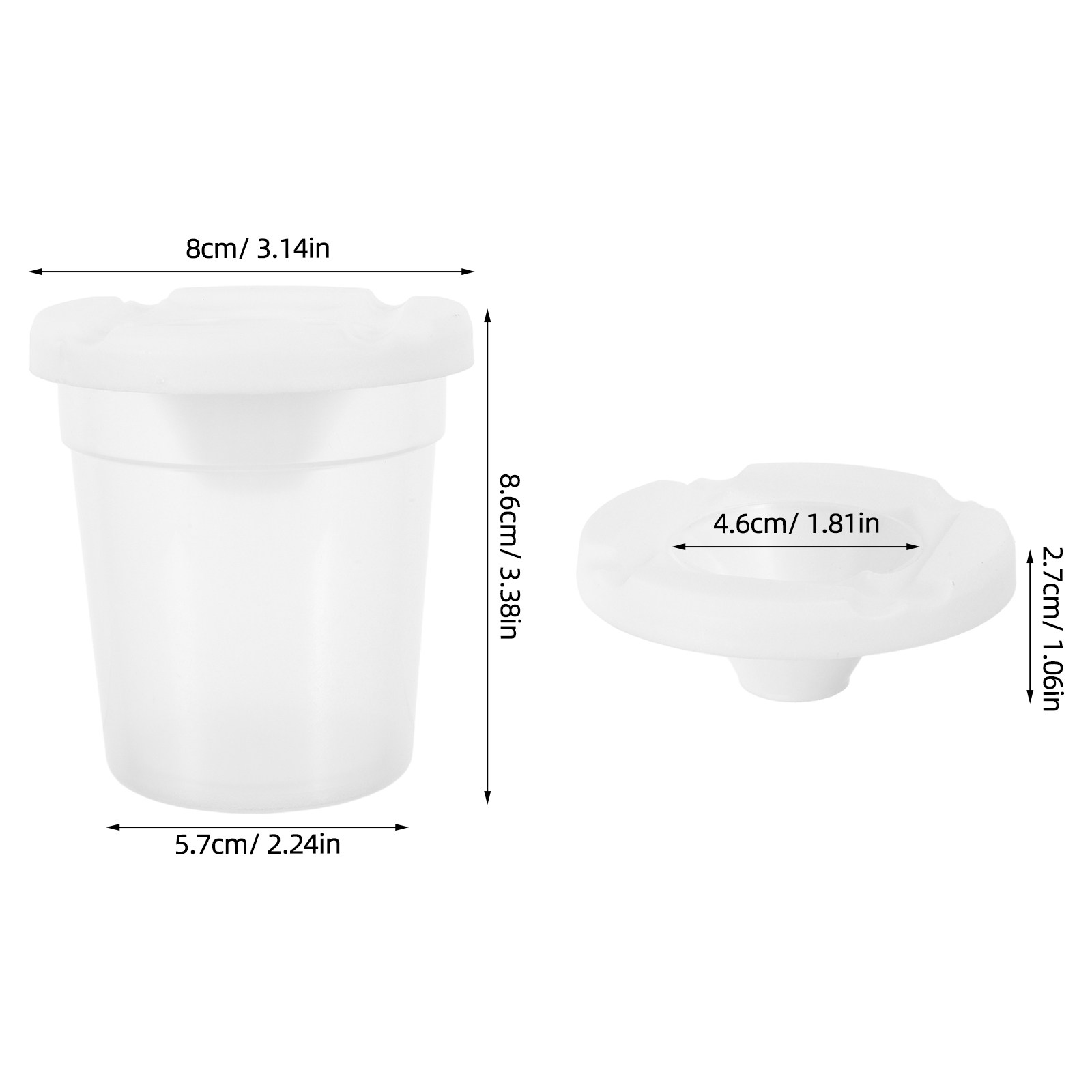10Pcs Children Paint Cups Reus - Art Craft Cup ulasan dan harga
