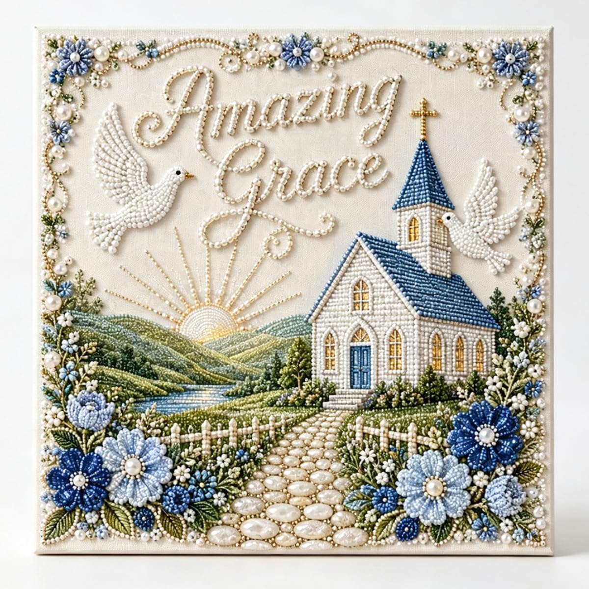 Sacred Hymn Pearl Art Kit Coll - Art Craft Website ulasan dan harga