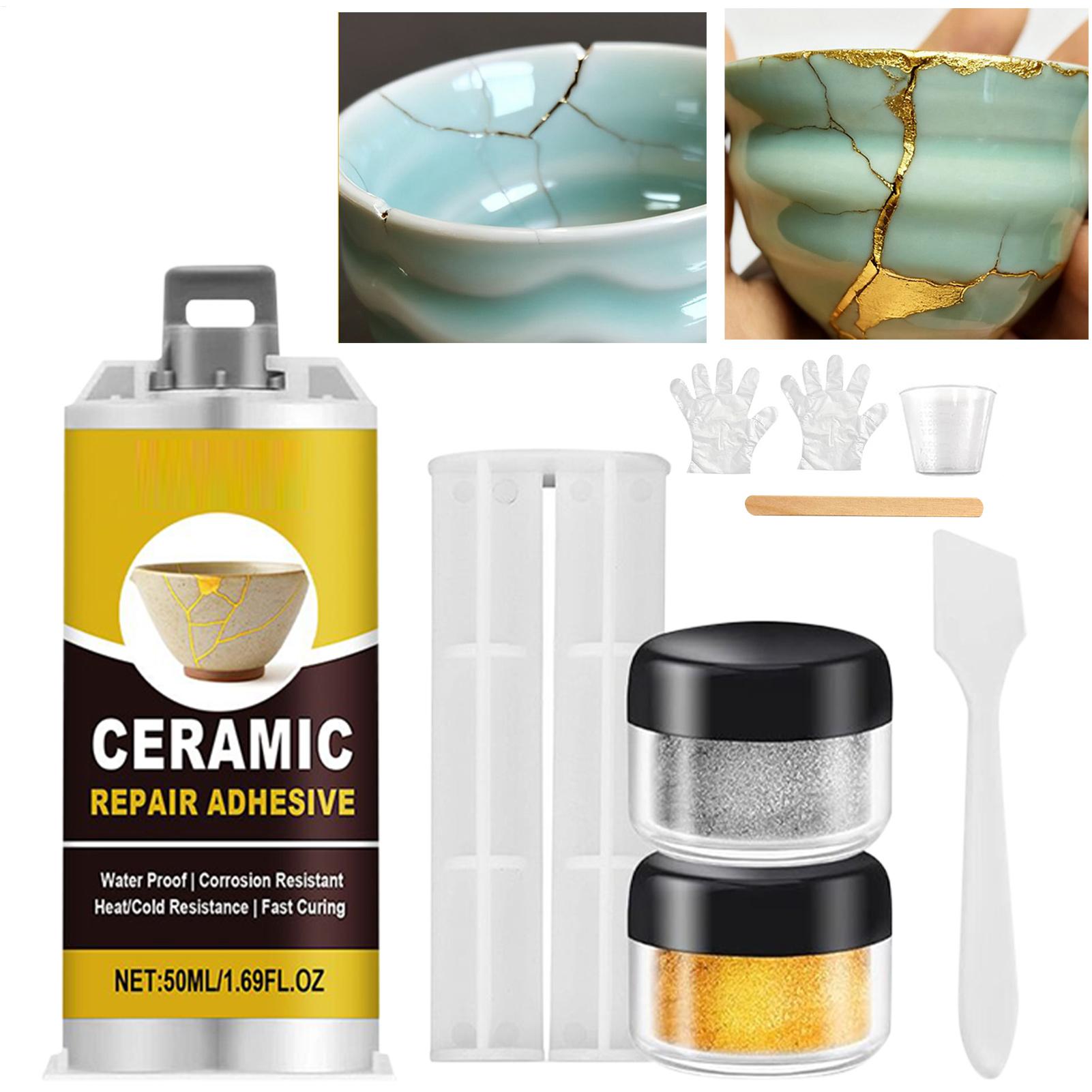 Porcelaine Repair Kit Gold Cer - Art Craft Cup ulasan dan harga
