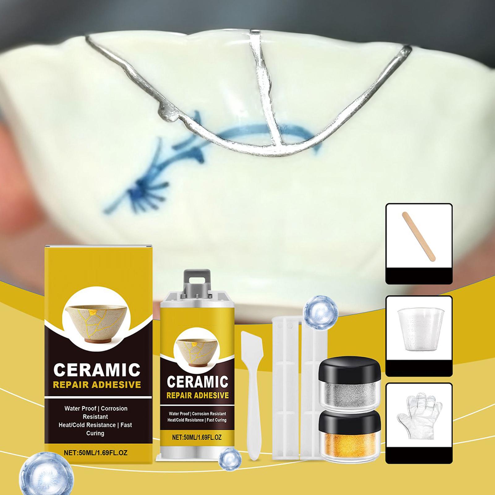 Porcelaine Repair Kit Gold Cer - Art Craft Cup ulasan dan harga