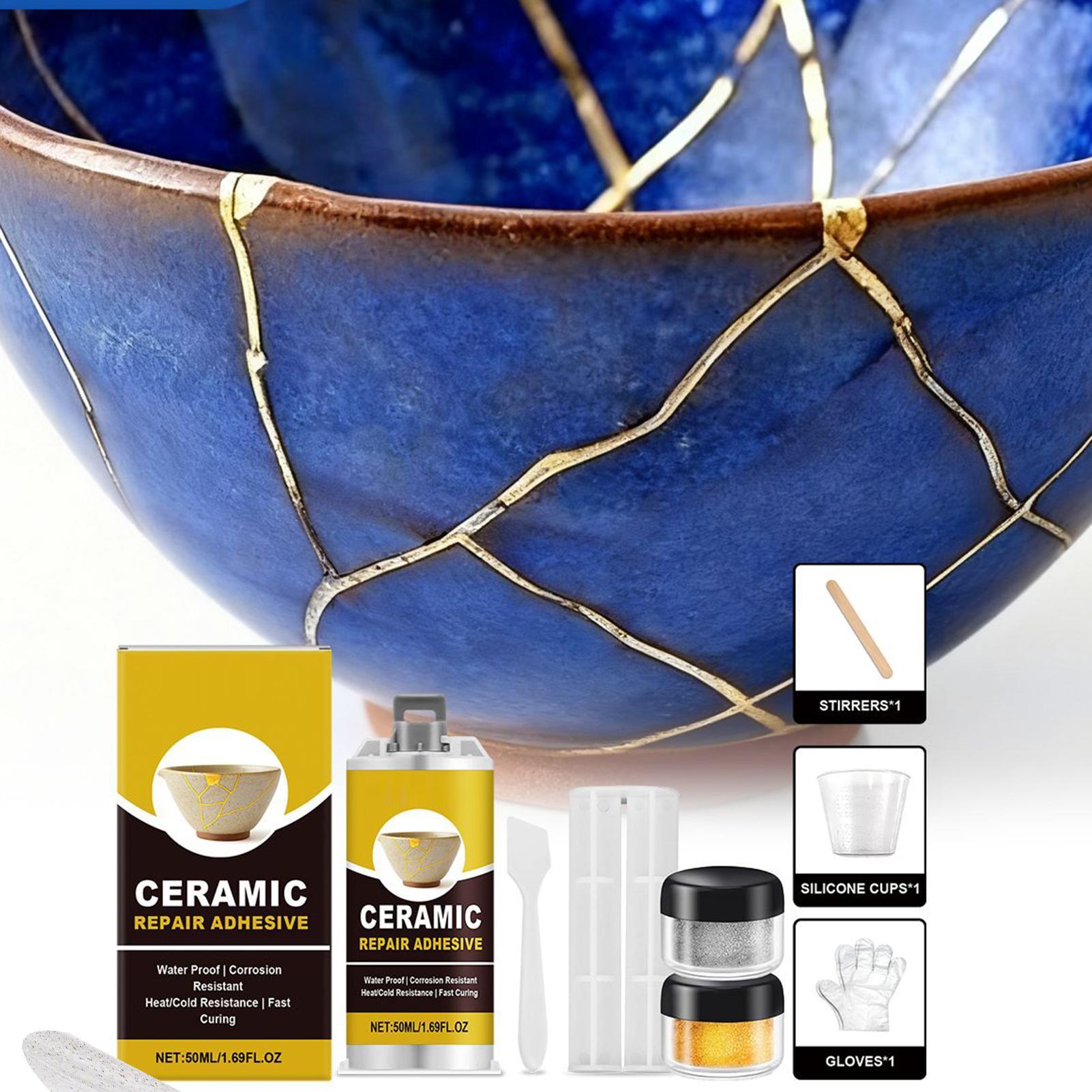 Porcelaine Repair Kit Gold Cer - Art Craft Cup ulasan dan harga