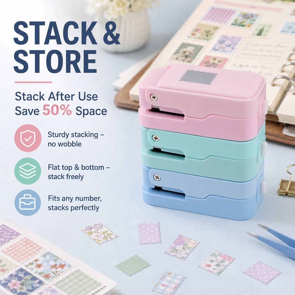 Portable Stackable Stamp Borde - Art Craft Journals ulasan dan harga