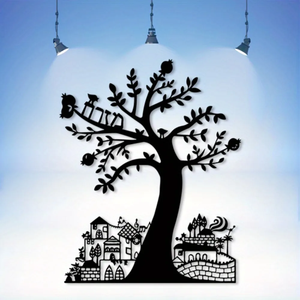 CIFBUY Metal Wall Art Pomegran - Art Crafting ulasan dan harga
