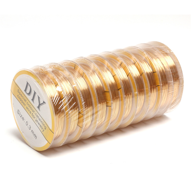 1Roll Silver Copper Wire 0.3/0 - Art Craft Wire ulasan dan harga