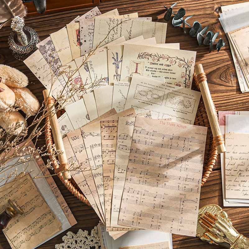 Vintage Scrapbooking Craft Pap - Art Craft Journals ulasan dan harga