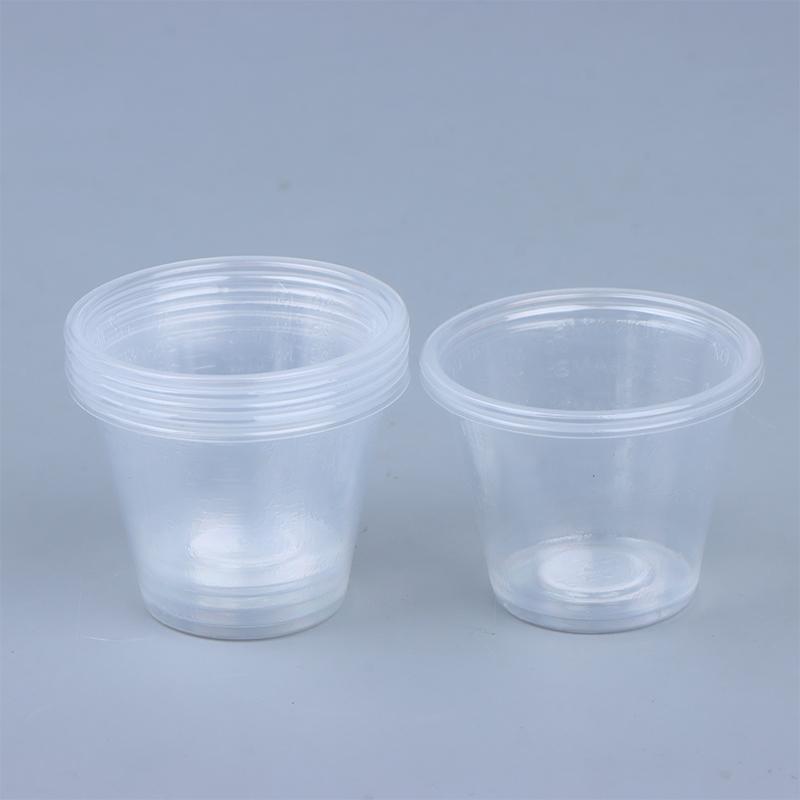 100pcs 30ml Graduated Plastic  - Art Craft Cup ulasan dan harga