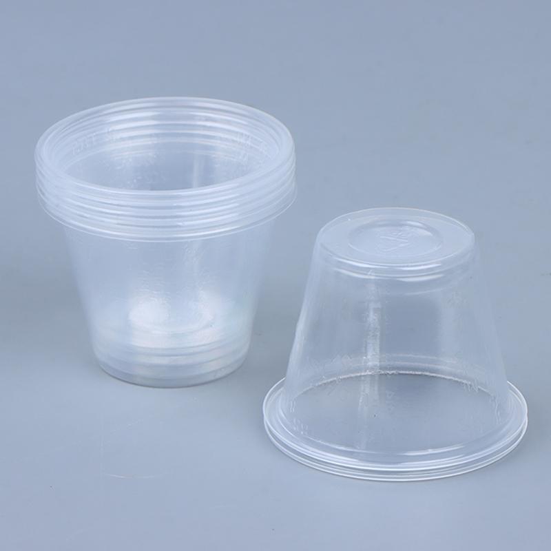 100pcs 30ml Graduated Plastic  - Art Craft Cup ulasan dan harga