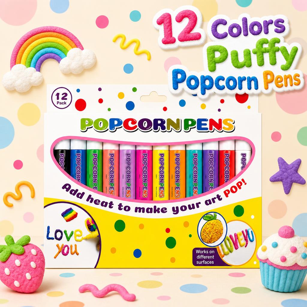 12 Color 3D Magic Heat Activat - Art Craft Journals ulasan dan harga