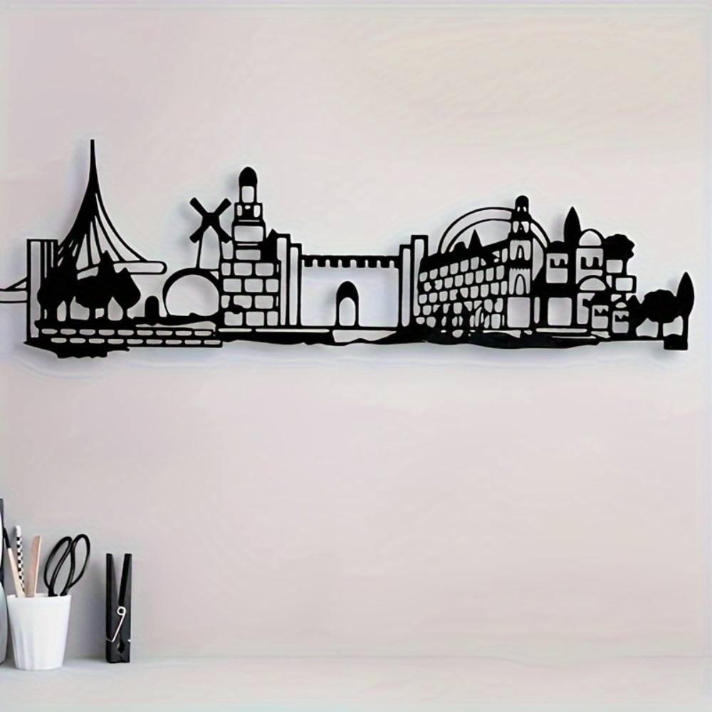 CIFBUY Metal Wall Art Jerusale - Art & Craft Kids Toys ulasan dan harga