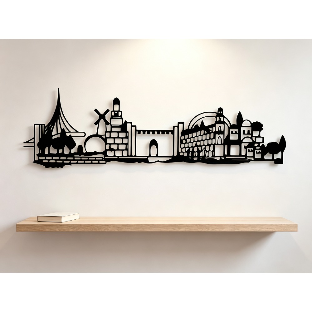CIFBUY Metal Wall Art Jerusale - Art & Craft Kids Toys ulasan dan harga