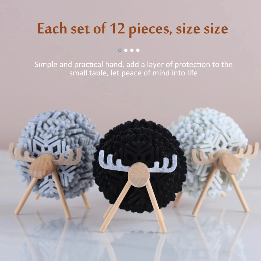 Elk Shape Drink Coasters Cup P - Art Craft Cup ulasan dan harga