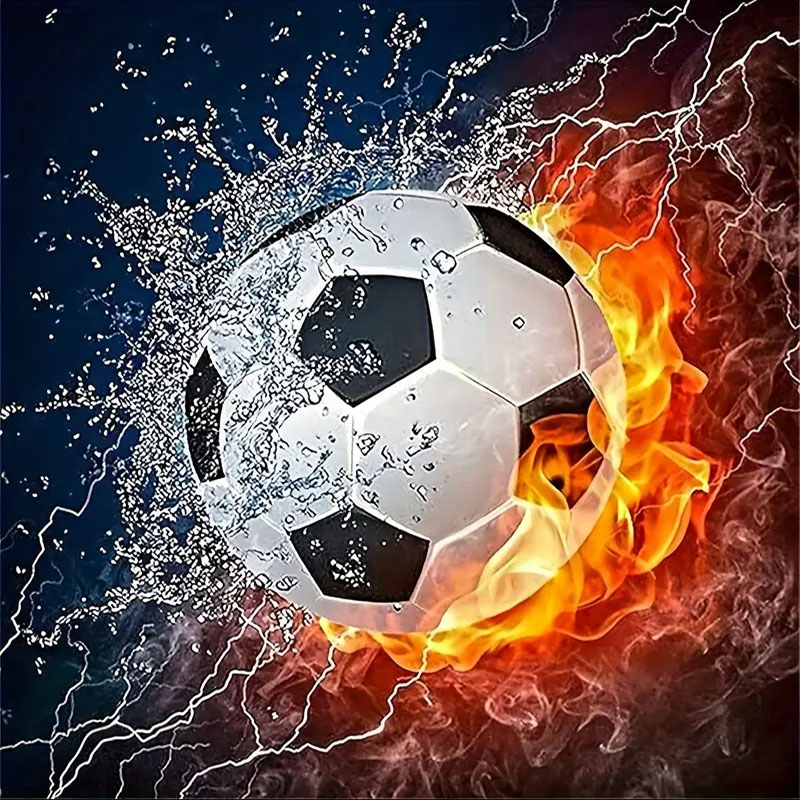 A Set of Football Diamond Pain - Art Craft Website ulasan dan harga