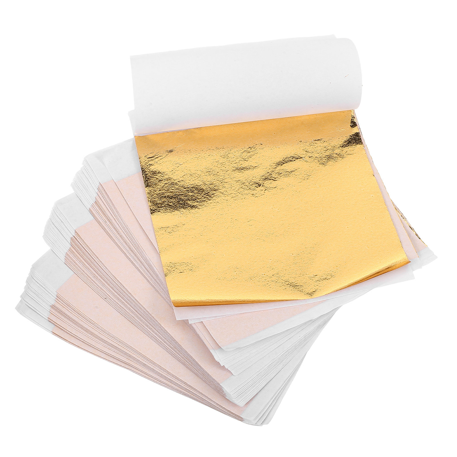 100Sheets Gold Foil Sheets Ver - Art Craft Leaves ulasan dan harga