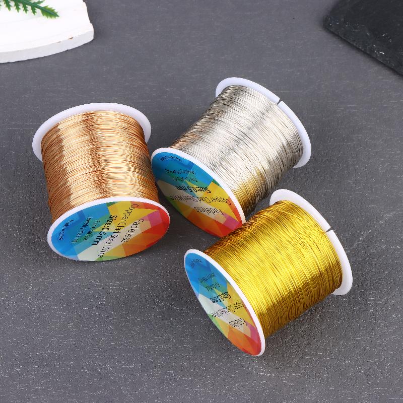 100m/328ft Fadeless Copper Cla - Art Craft Wire ulasan dan harga