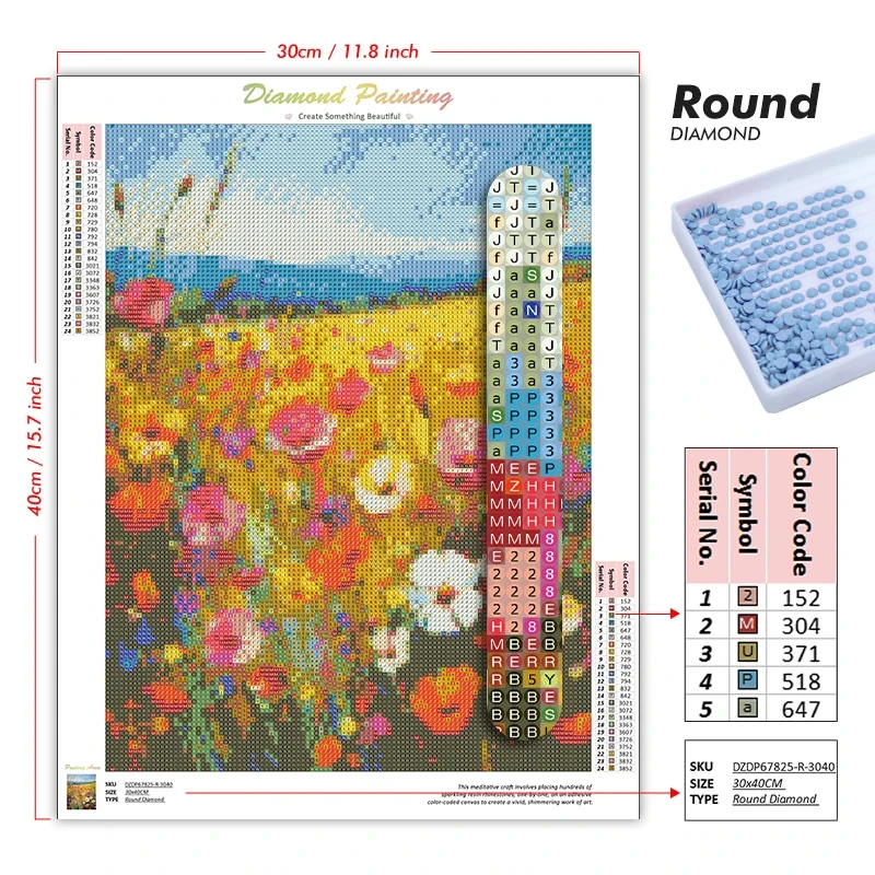 5D DIY Diamond Painting Kit Sa - Art Craft Website ulasan dan harga