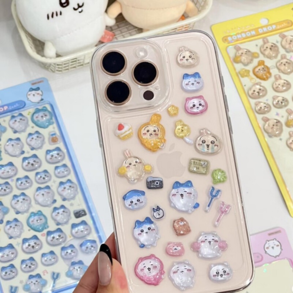 Cute Chiikawa 3D Crystal Embos - Art Craft Journals ulasan dan harga