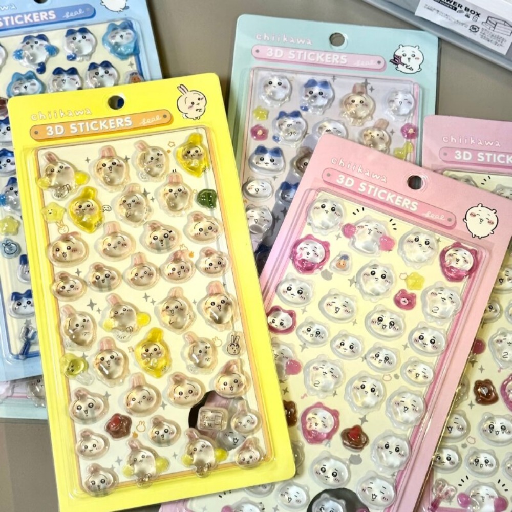 Cute Chiikawa 3D Crystal Embos - Art Craft Journals ulasan dan harga