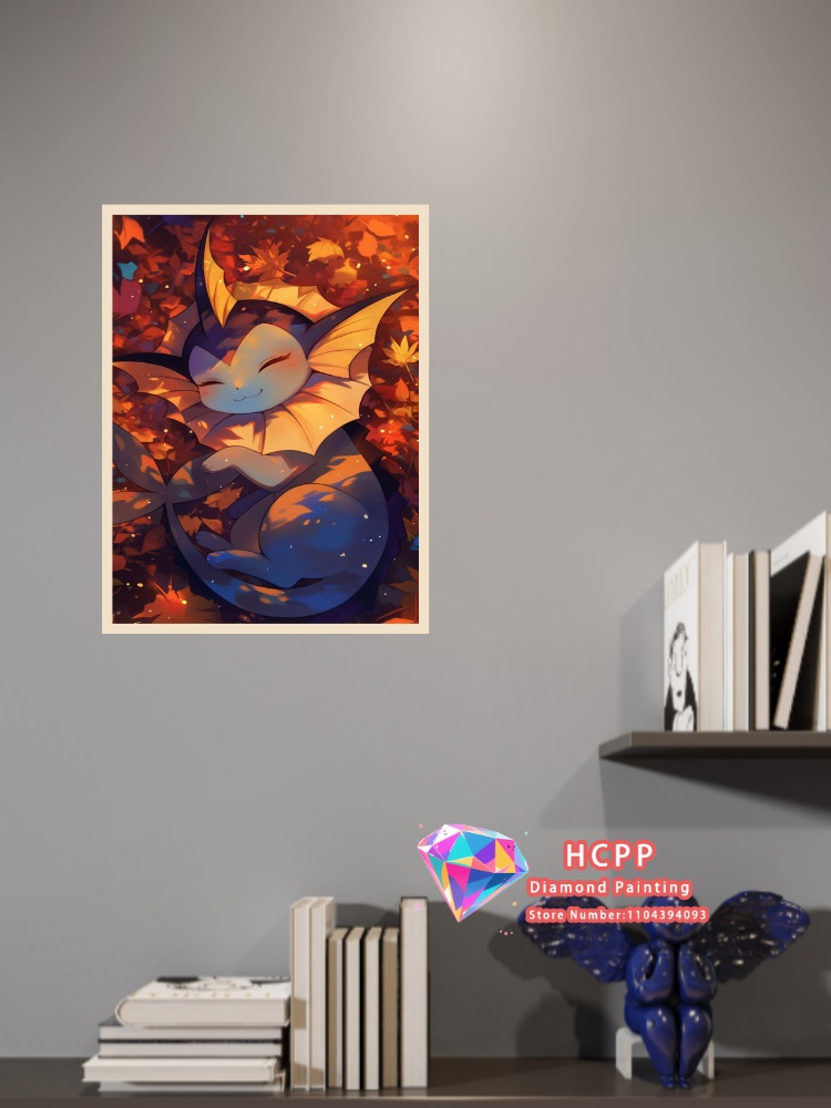 1pc frameless Cartoon Pokemon  - Art Craft Website ulasan dan harga