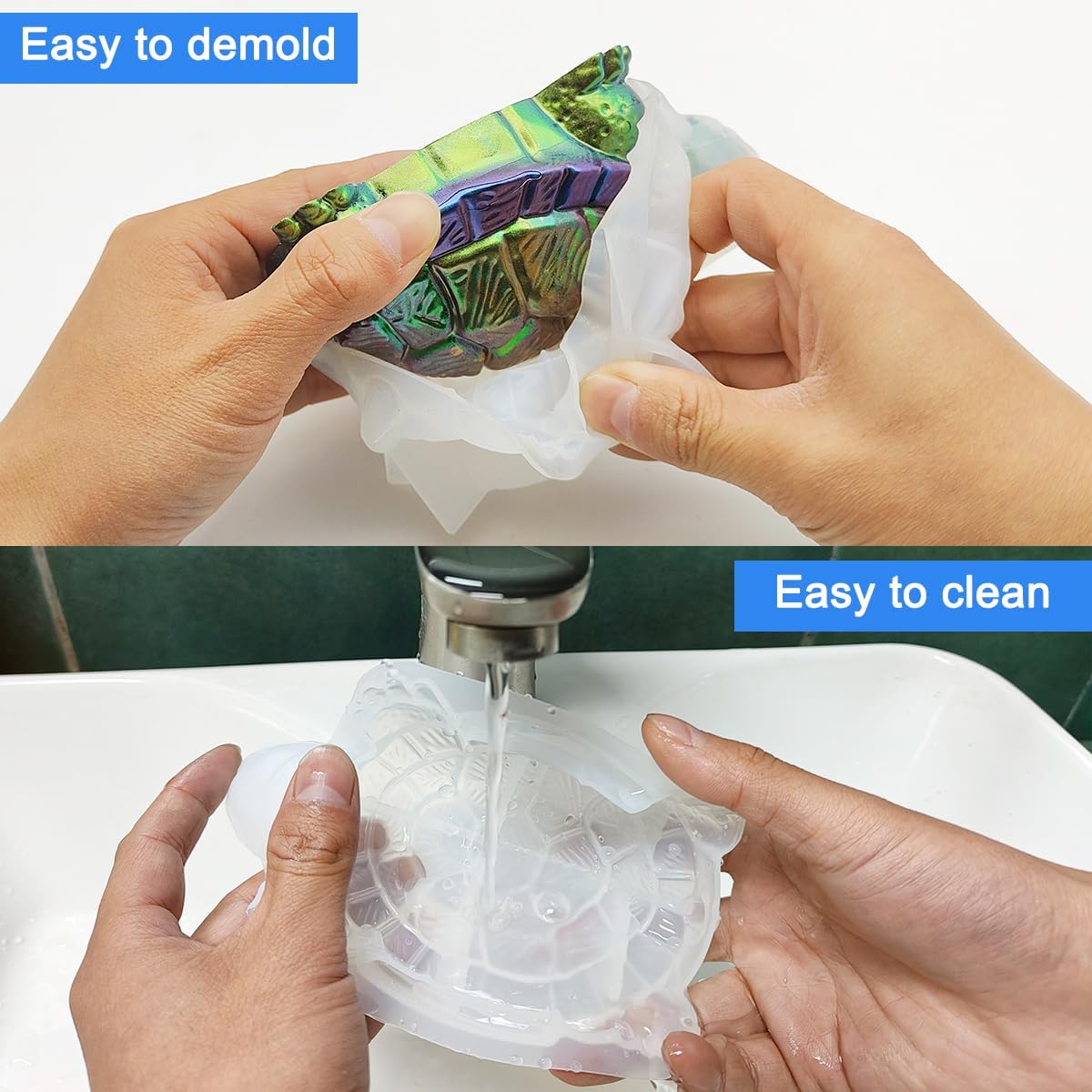 3D Tortoise Resin Molds Thick  - Art Craft Website ulasan dan harga