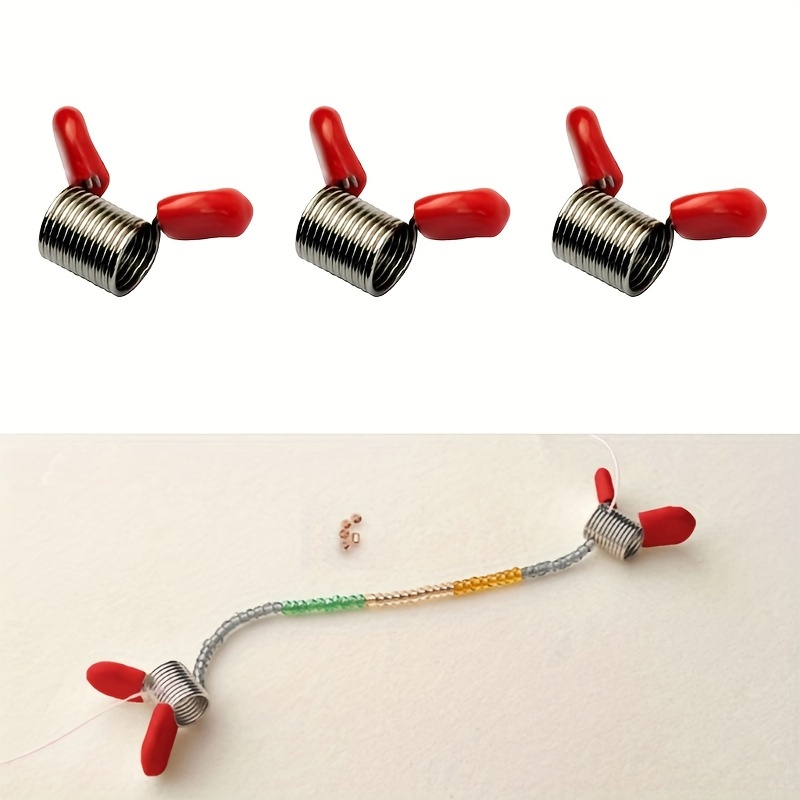 8pcs  Beading Spring Clips - D - Art Craft Wire ulasan dan harga