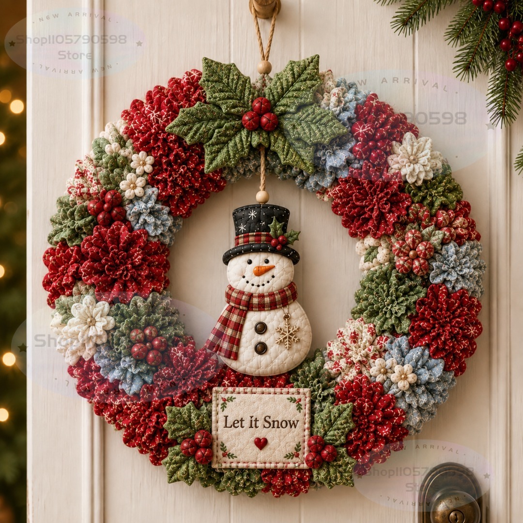 3D Fabric Poke Wreath DIY Kit, - Art Crafting ulasan dan harga