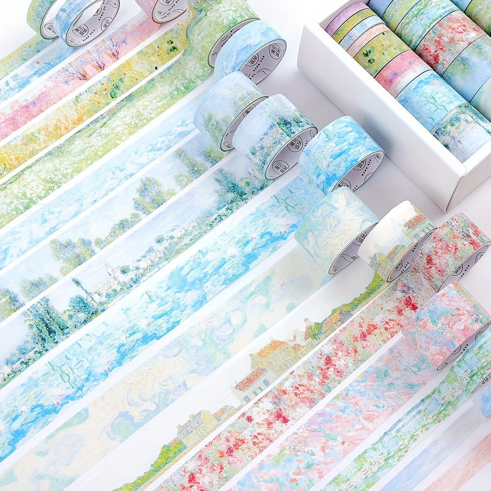 20 Rolls Vintage Garden Washi  - Washi Tape Rolls ulasan dan harga